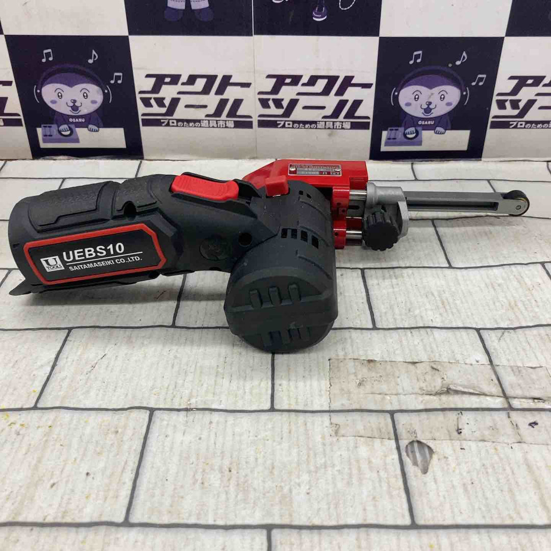 ◇埼玉精機 コードレスベルトサンダ UEBS10【所沢店】