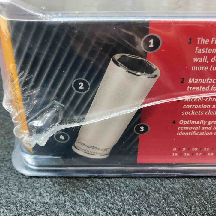 【未使用(店頭展示品)】★スナップオン(Snap-on) 3/8 "ディープソケットセット【FDX】 212YSFSMY【東大和店】