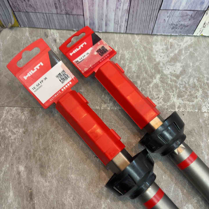 【2本セット】◇HILTI フラットポイントチゼル ブルポイント TE-SX FP 36【八潮店】
