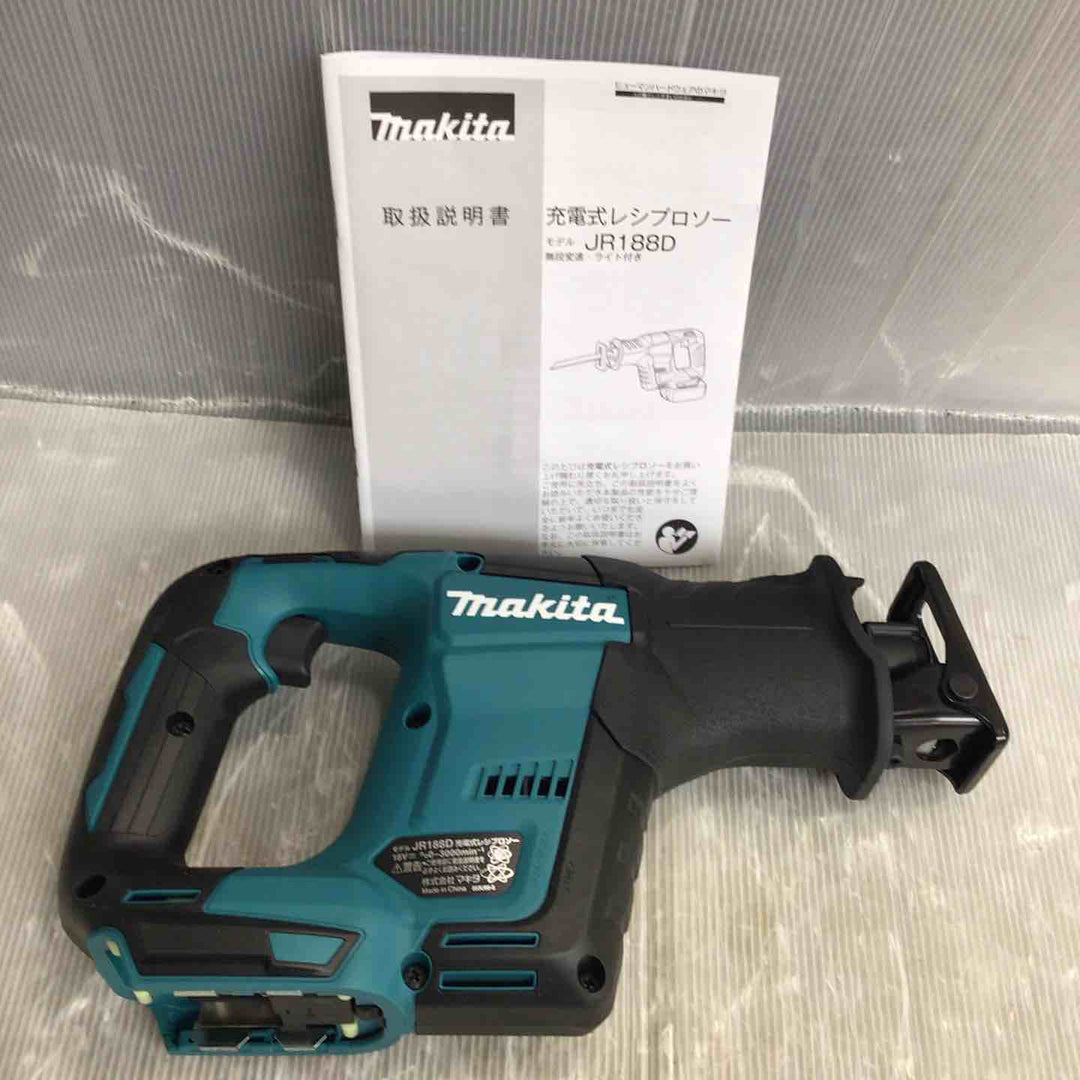 ☆マキタ(makita) コードレスレシプロソー 本体のみ JR188DZ【草加店】