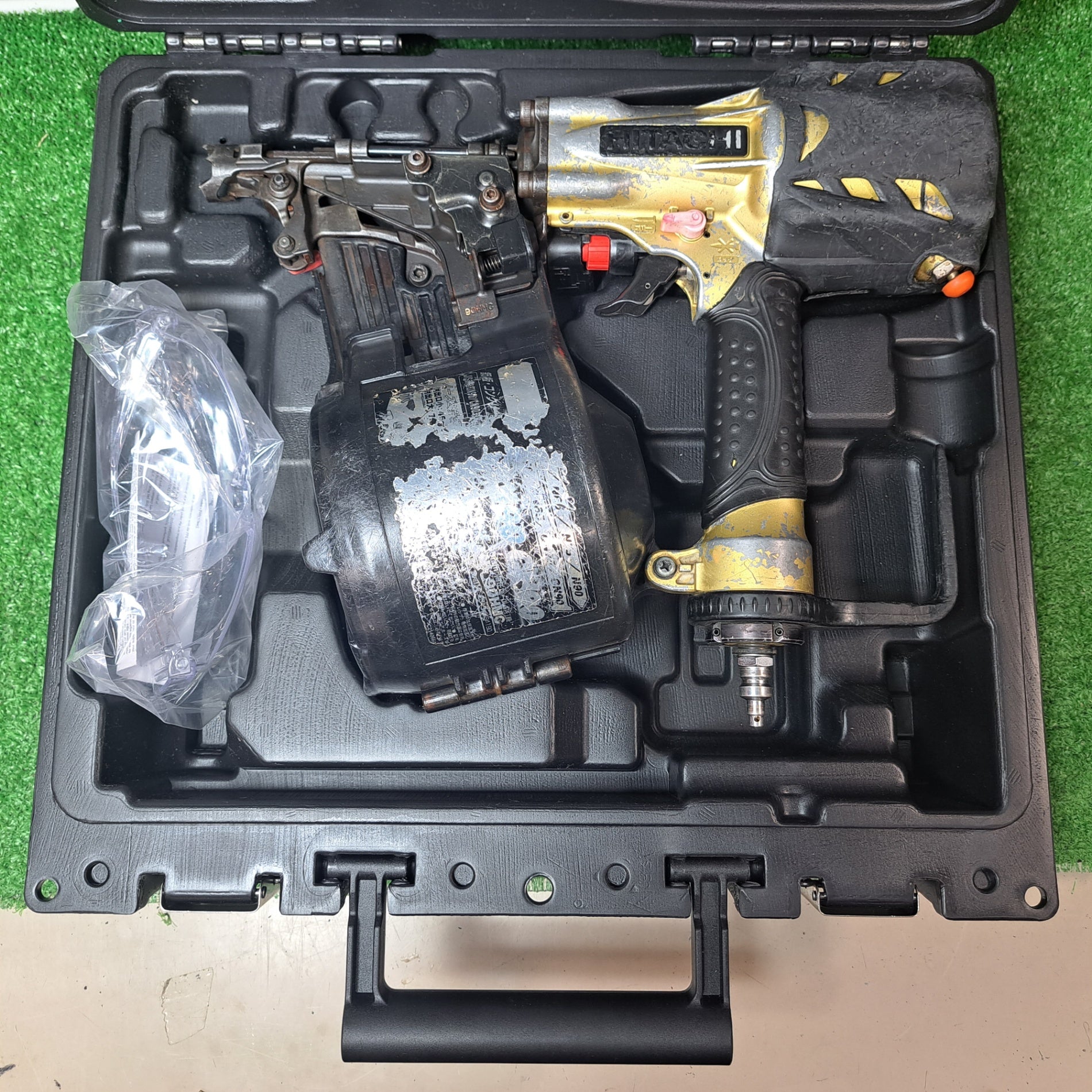☆ハイコーキ(HIKOKI ※旧:日立工機) 高圧エア釘打ち機 NV90HMC