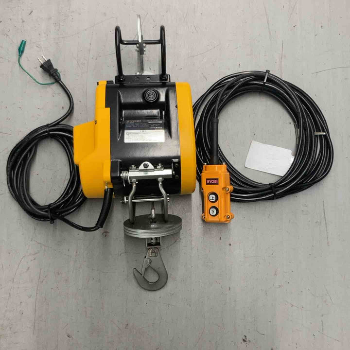 ★リョービ(RYOBI) ウインチ(4mm×15m付) WI-62【戸田店】