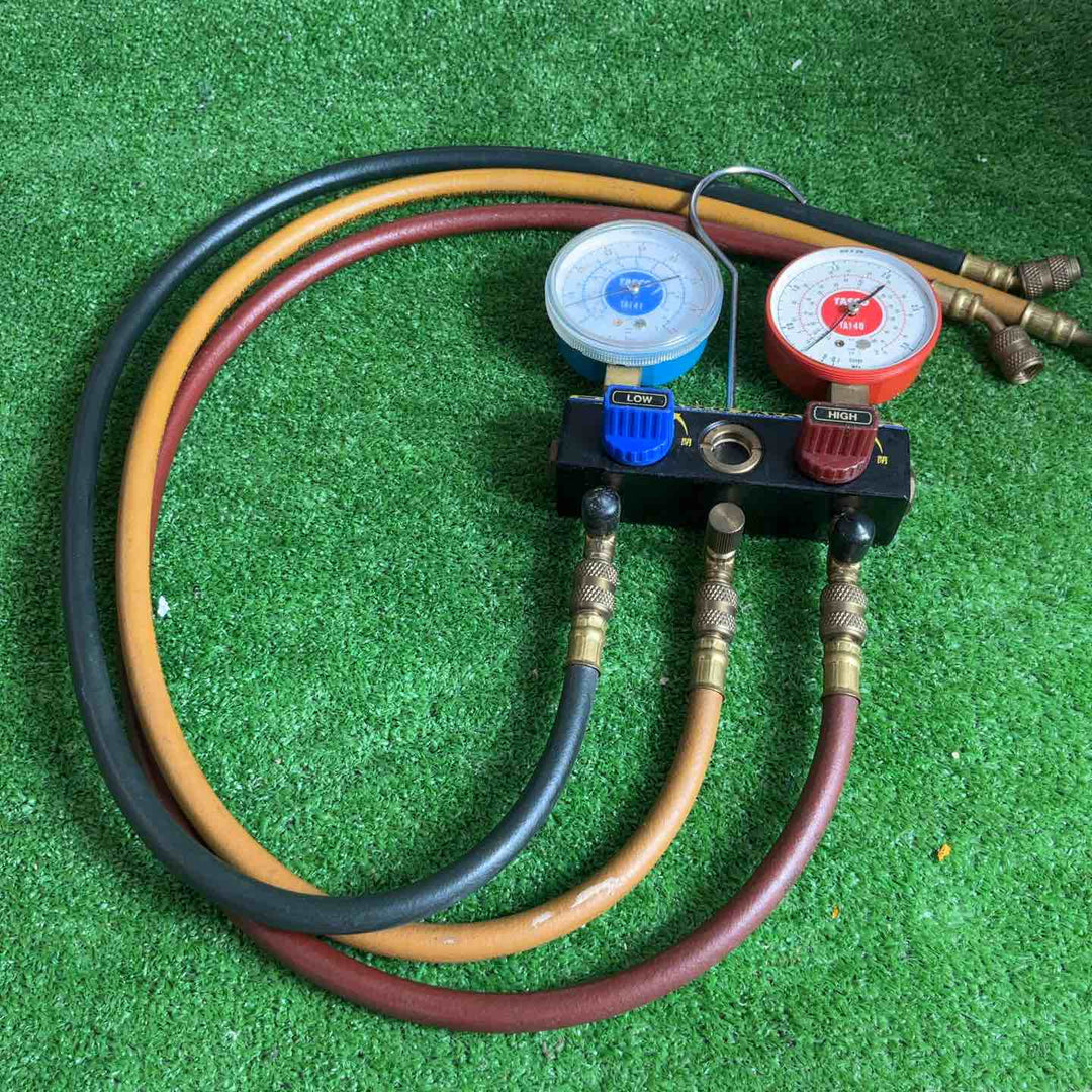 ◇TASCO ボールバルブ式 ゲージマニホールド TA141/TA140 CFC HCFC【草加店】