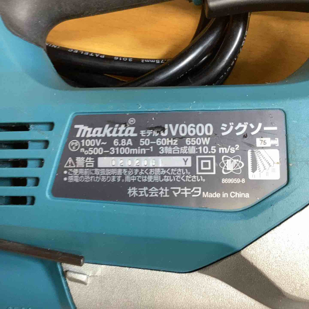 ☆マキタ(makita) ジグソー JV0600K【越谷店】