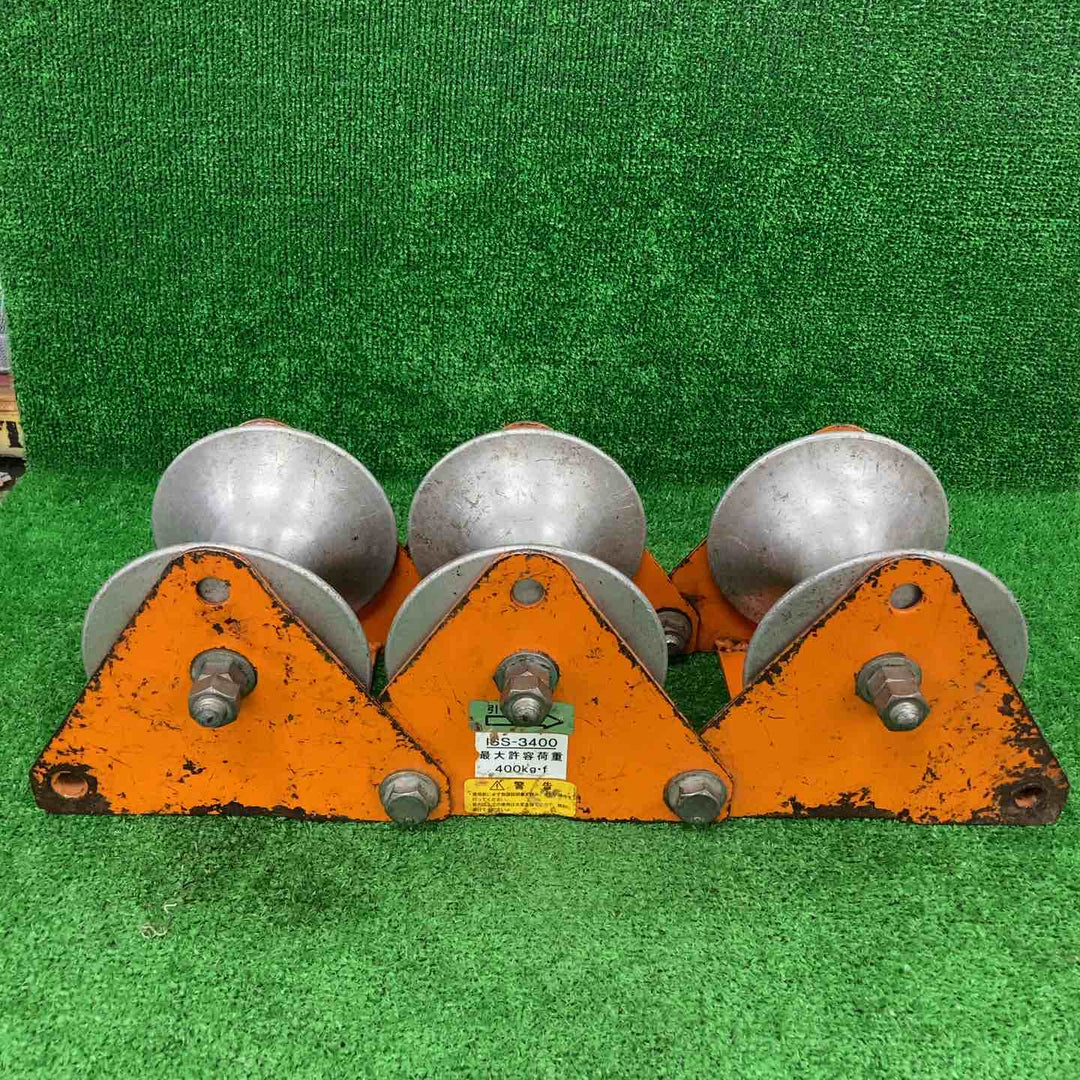 【中古品】▼育良精機 イクラ 三連コロ ケーブルコロ ISS-3600【川崎店】