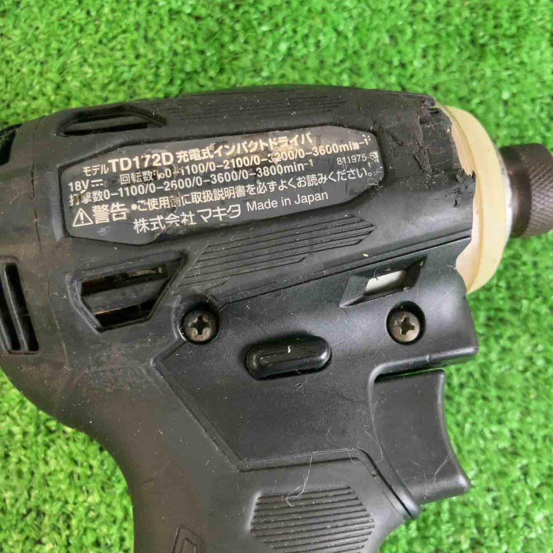 ★マキタ(makita) コードレスインパクトドライバー TD172DZB【草加店】
