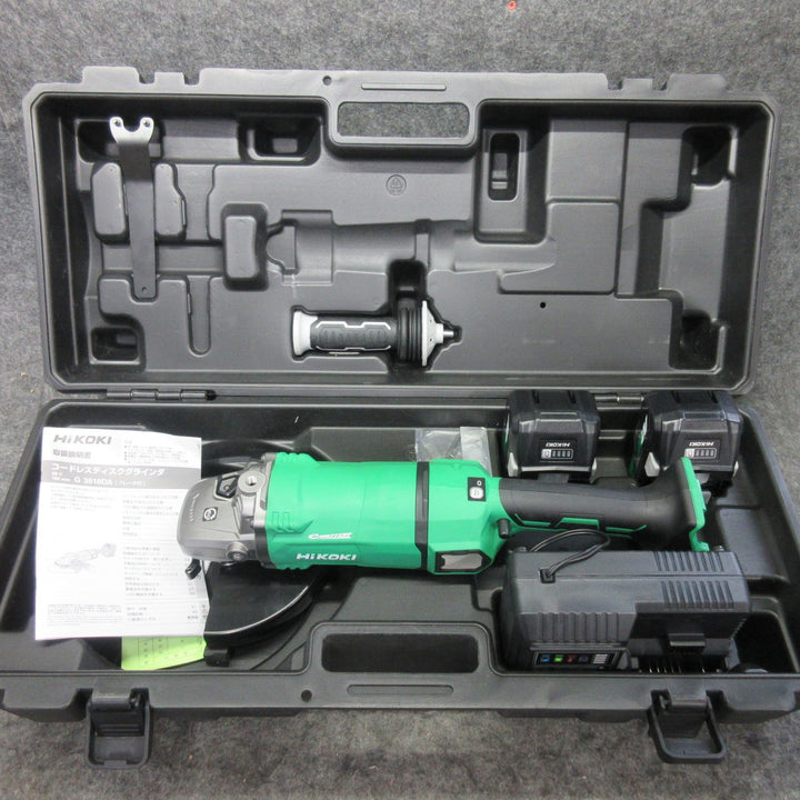 【特別特価！未使用】 ハイコーキ HiKOKI マルチボルト 180mm コードレスディスクグラインダ G3618DA(2WP) 【桶川店】