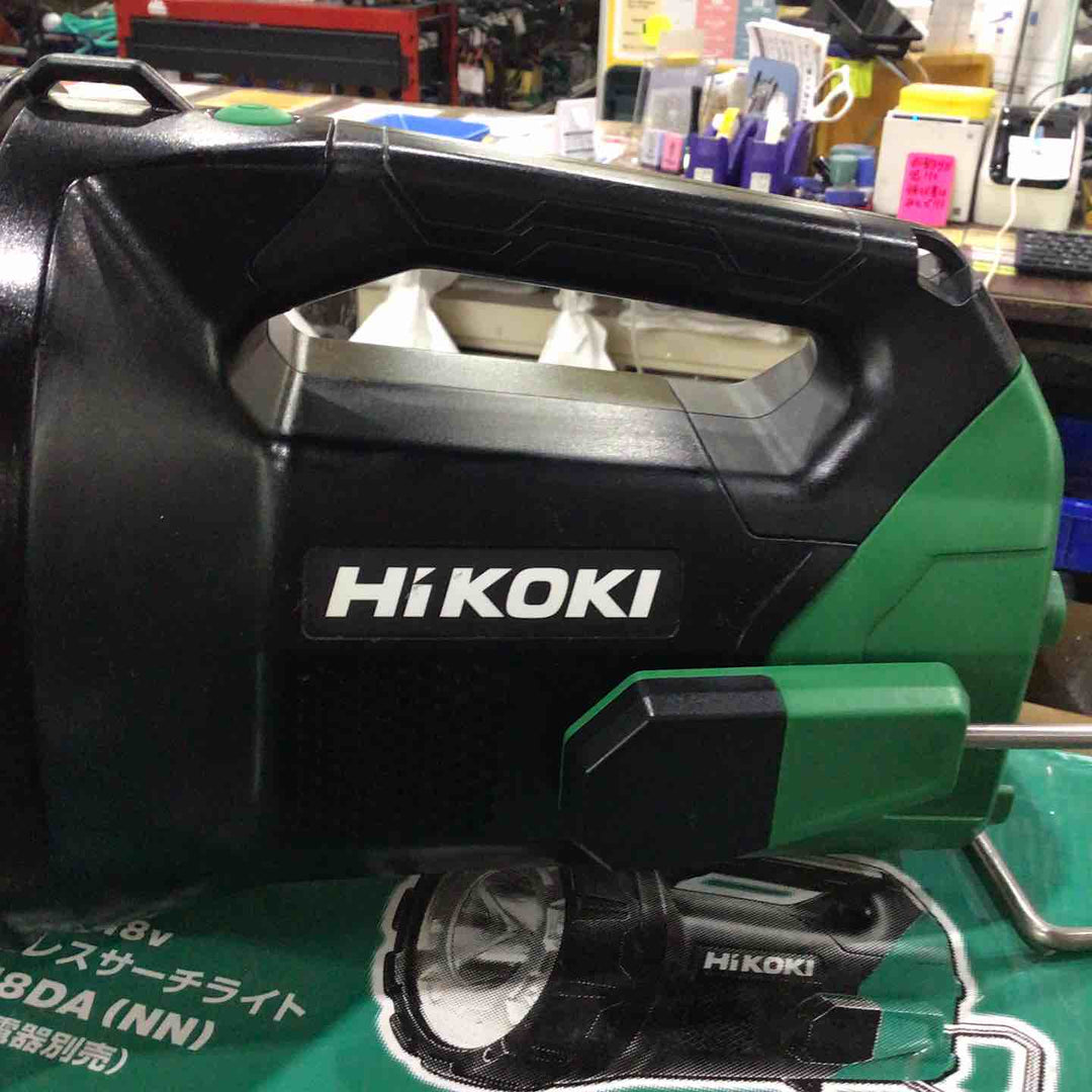 ◇ハイコーキ(HIKOKI ※旧:日立工機) コードレスサーチライト UB18DA(NN)【川口店】