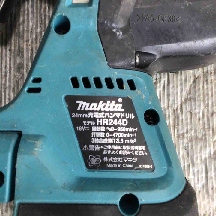 ☆マキタ(makita) コードレスハンマドリル HR244DZ【越谷店】