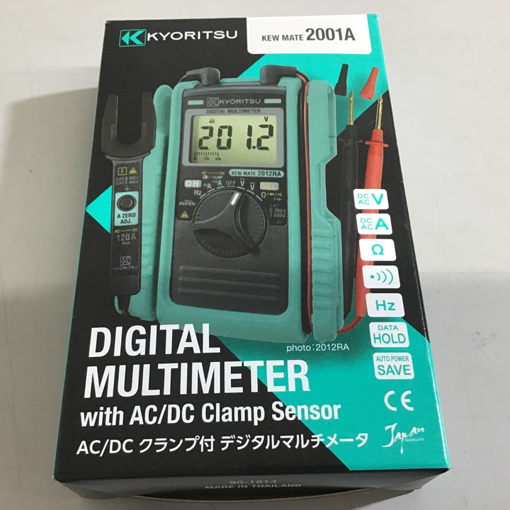 【未使用品】 ★送料無料★ 共立電気計器 (KYORITSU) 100A AC/DCクランプ付デジタルマルチメータ KEWMATE 2001A【戸田店】