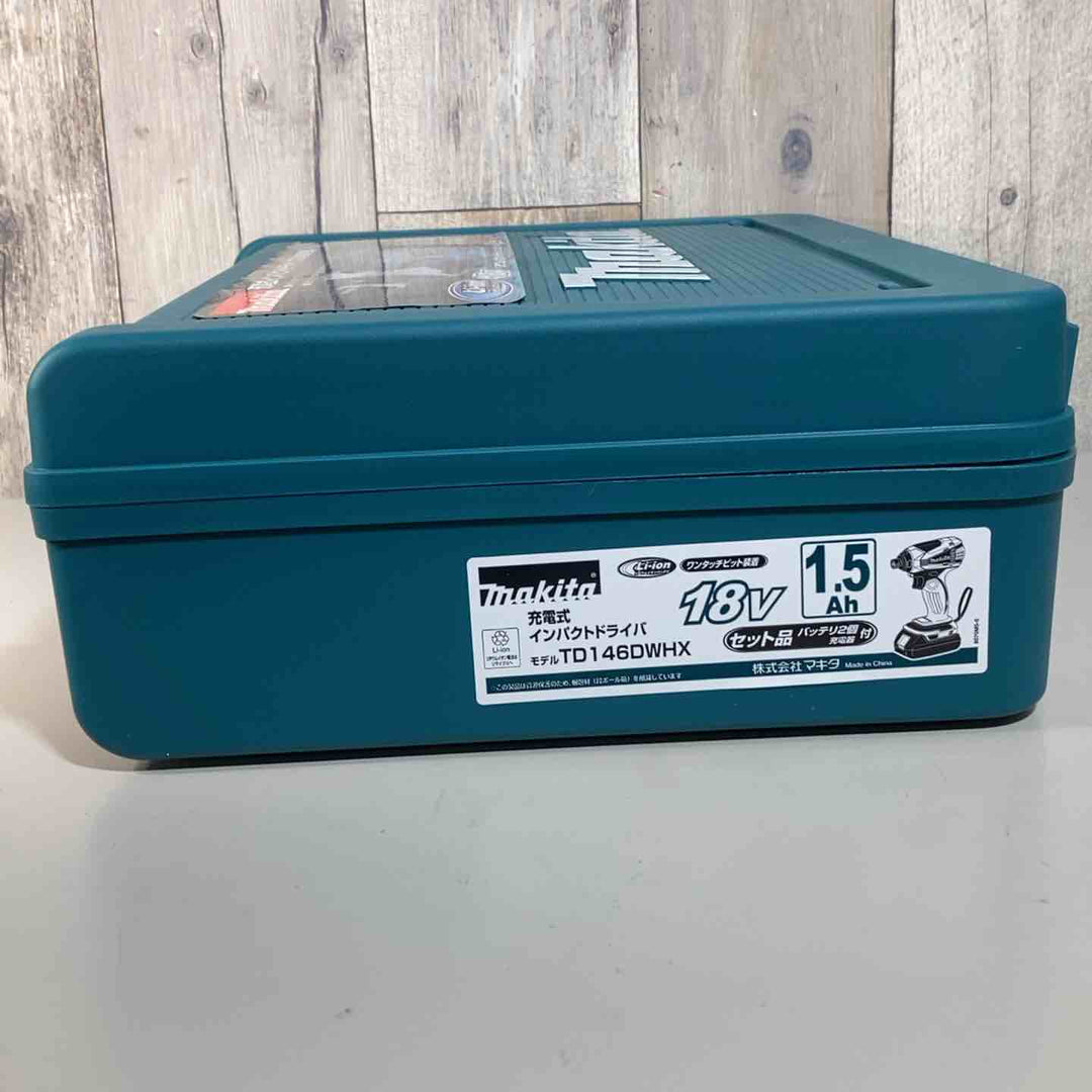 ◇マキタ(makita)18Vコードレスインパクトドライバ  TD146DWHX 18V1.5Ahバッテリー２個付き【戸田店】