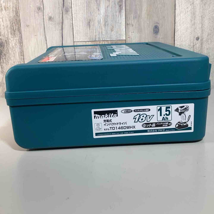 ◇マキタ(makita)18Vコードレスインパクトドライバ  TD146DWHX 18V1.5Ahバッテリー２個付き【戸田店】