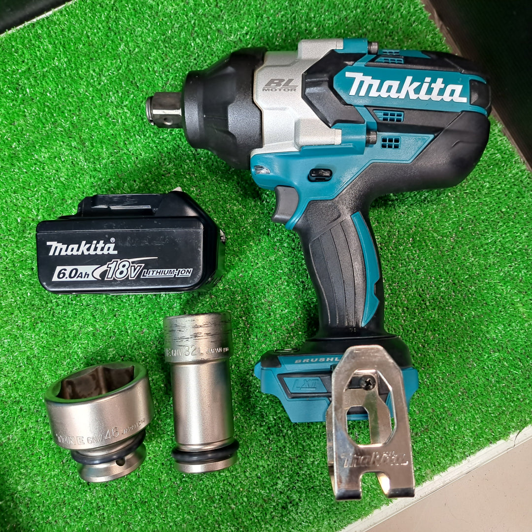 【美品】マキタ/makita 18V コードレスインパクトレンチ TW1001DRGX 角ドライブ19mm【岩槻店】