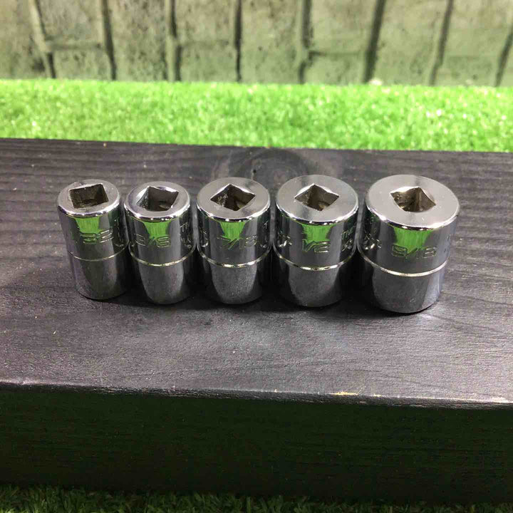 スナップオン(Snap-on) 1/4シャローソケット 5点セット TMシリーズ 【川口店】