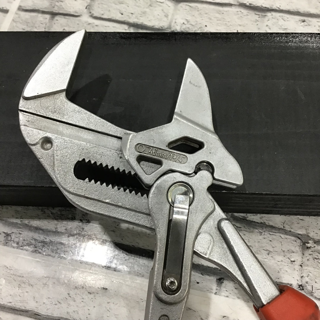 クニペックス(KNIPEX)プッシュスライド式ウォーターポンププライヤ 8605250 【川口店】