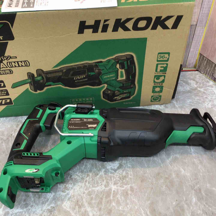 ★ハイコーキ(HIKOKI ※旧:日立工機) コードレスセーバーソー CR36DA(NN)【八潮店】