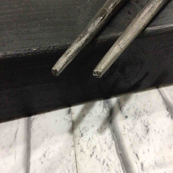 正行 釘締め 釘〆 2本組 丸型 約157mm/約180mm 箱付属 【川口店】