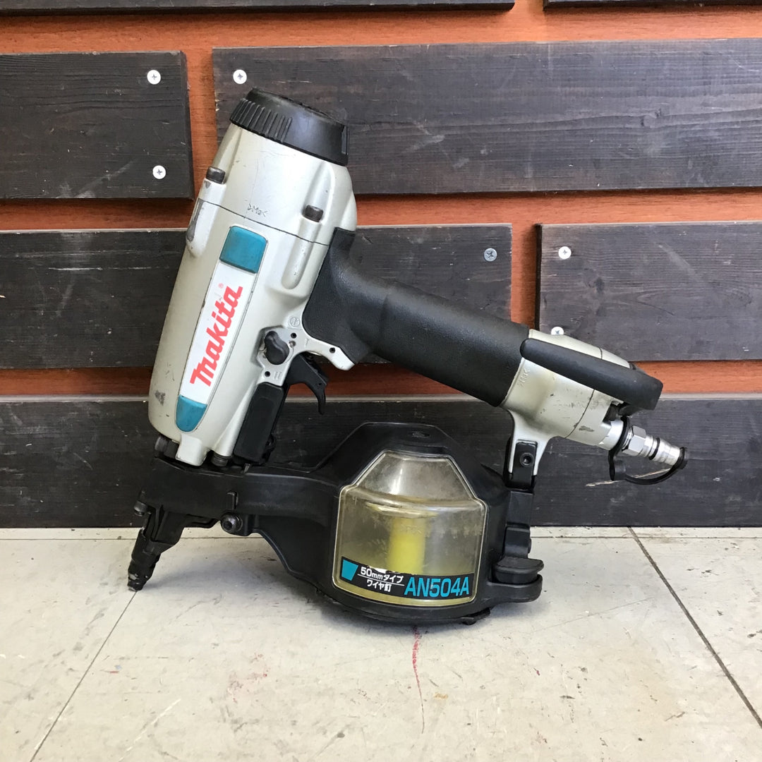 【現状品】 マキタ/makita 50mm 常圧エア釘打 AN504A 【鴻巣店】
