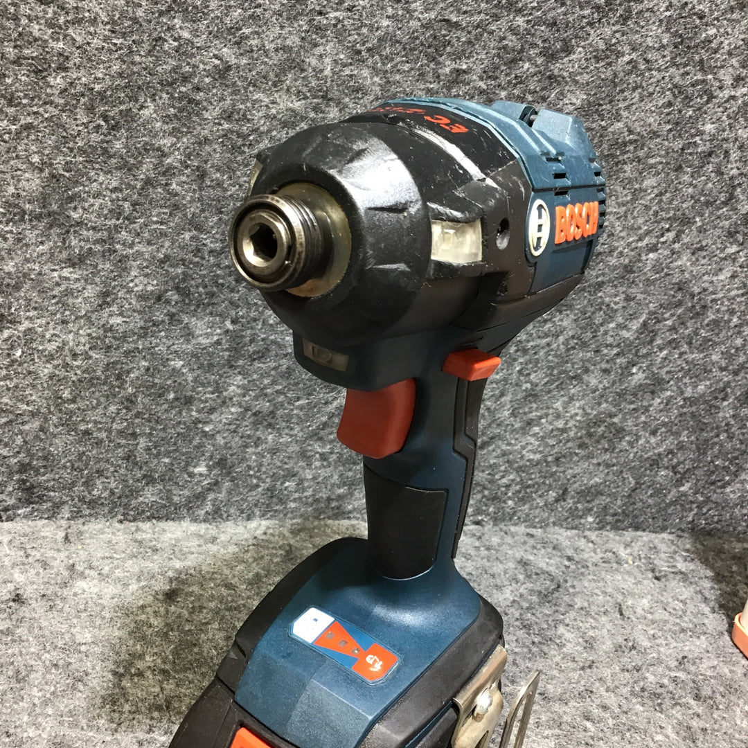 【中古品】Bosch Professional(ボッシュ) 18V コードレスインパクトドライバー GDR18V-EC6 本体+バッテリー【桶川店】