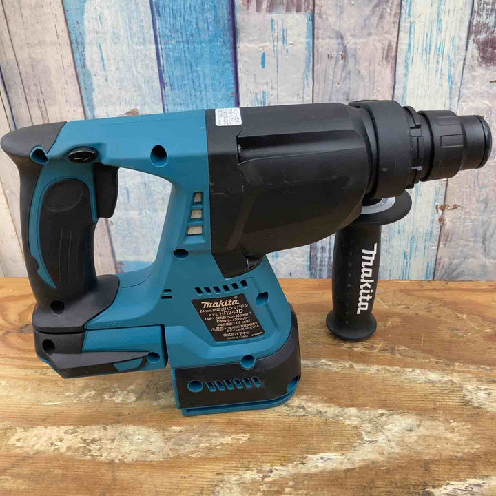 【中古美品】★マキタ(makita) コードレスハンマドリル HR244DRGX 18V バッテリー2個、充電器付き【柏店】