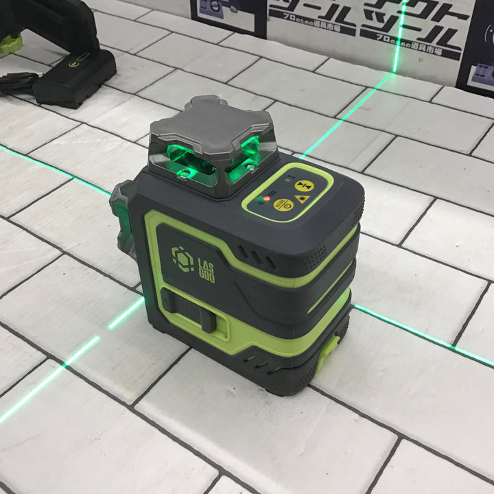 〇LASGOO グリーンレーザー墨出し器 LG-3D【所沢店】