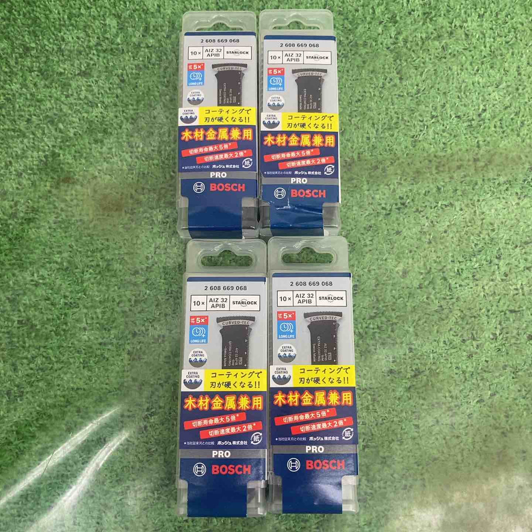 4個セット　【未使用品】ボッシュ(BOSCH) マルチツールブレードスターロック AIZ32APIB/10 10本入り【町田店】
