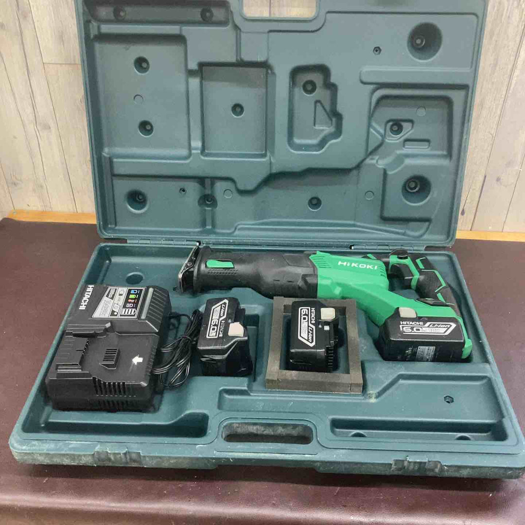 【中古品】 ハイコーキ(HIKOKI ※旧:日立工機) コードレスセーバーソー CR18DBL(LXPK) 【東大和店】