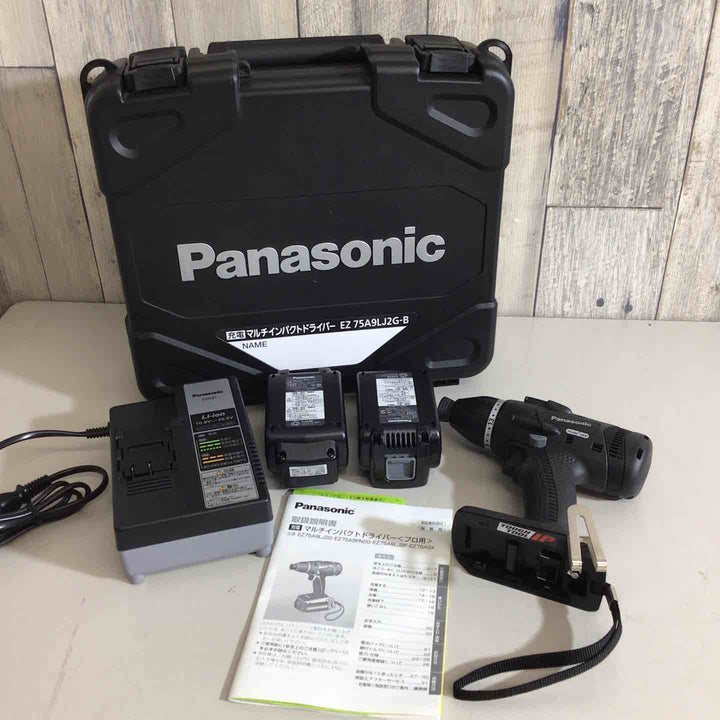★パナソニック(Panasonic) コードレスマルチインパクトドライバー EZ75A9LJ2G-B【戸田店】