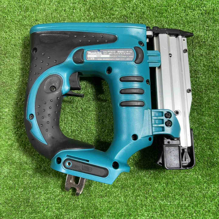 ★マキタ(makita) コードレスピンネイラ PT351DRF 動作確認済み バッテリー×1、充電器付き【川口店】