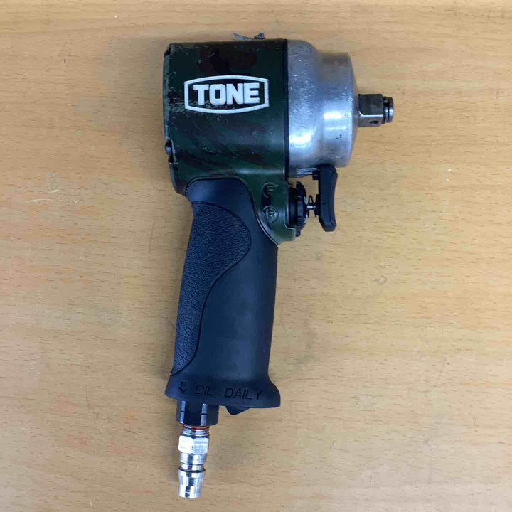 トネ(TONE) エアーインパクトレンチ（シュートタイプ） AI4201GCM 迷彩柄（グリーン） 本体: 奥行10.8cm 本体: 高さ18.4cm 本体: 幅6.3cm【越谷店】