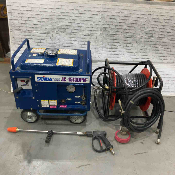【店頭受取り限定】★精和産業(SEIWA) エンジン高圧洗浄機 JC-1513DPN+【川口店】