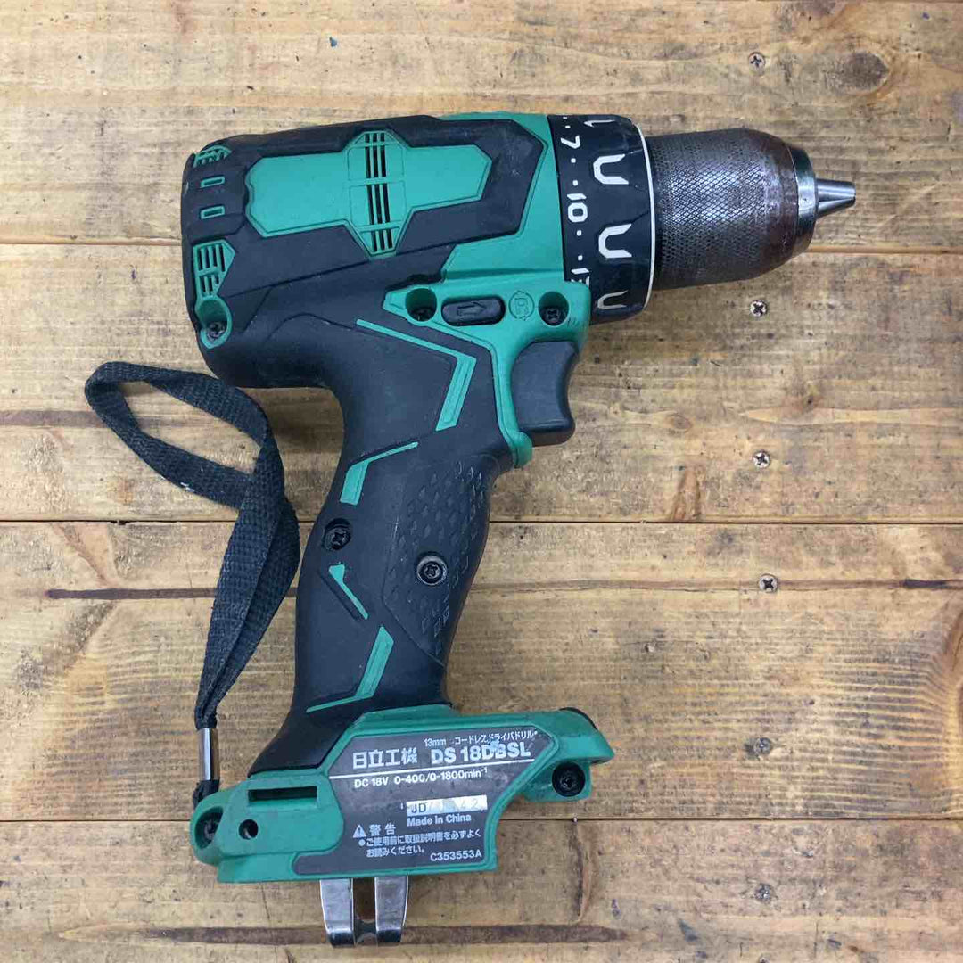★ハイコーキ(HIKOKI ※旧:日立工機) コードレスドリルドライバー DS18DBSL(2LYPK)【所沢店】