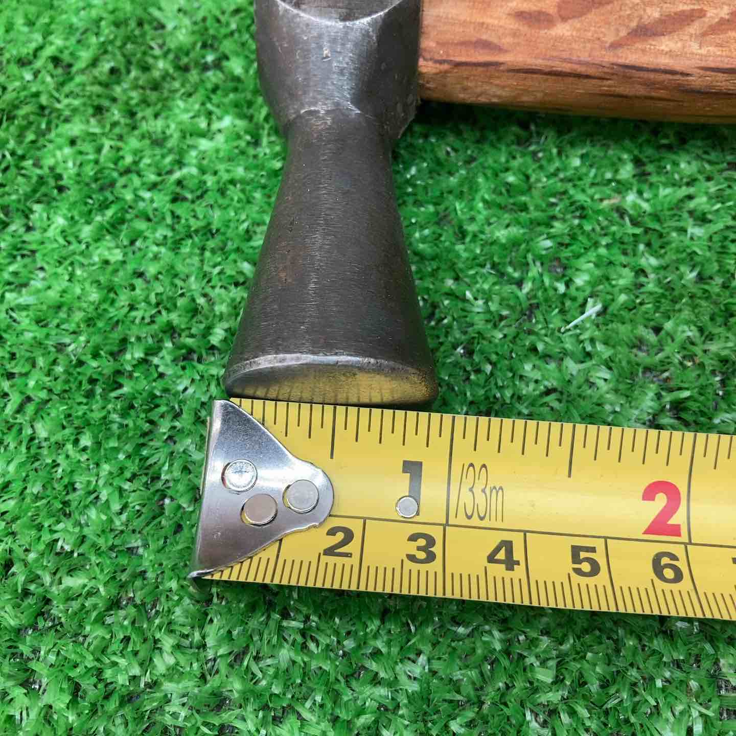 中古】正行 舟手型玄翁 80匁 樫柄 げんのう 金槌 金づち【川越店