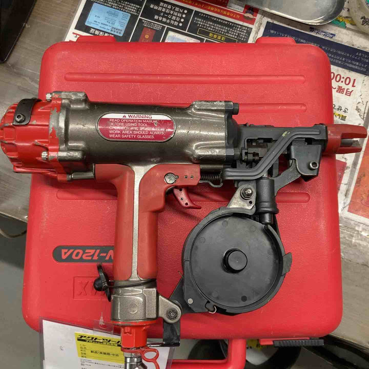 ◇マックス(MAX) 高圧コンクリート用エア釘打ち機 HN-120A　本体のみ【戸田店】