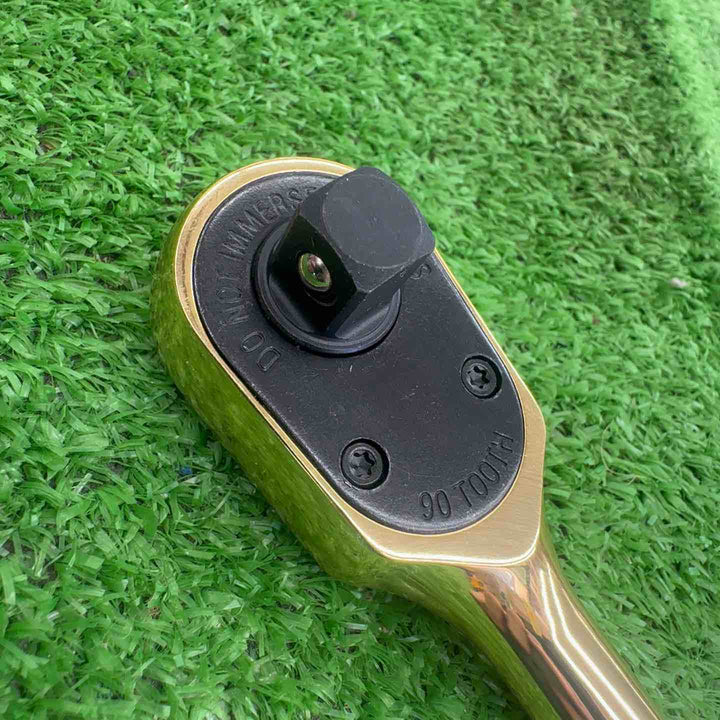 【美品中古】 アストロプロダクツ ゴールドラチェットハンドル 24金メッキ 24K 非売品 【桶川店】