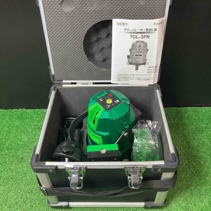 ◇高儀 2ライングリーンレーザー墨出し器 TGL-3PN【岩槻店】