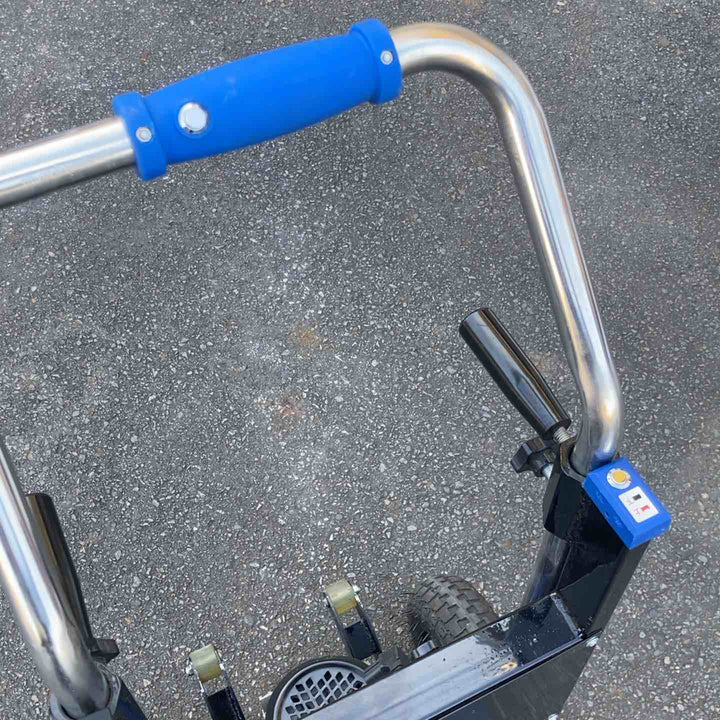 【店頭受取り限定】◇シロ産業　電動階段台車 M3503L-250KG 250kg【八潮店】