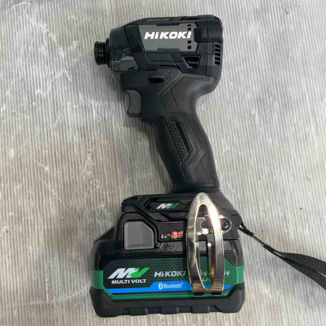 ★ハイコーキ(HIKOKI ※旧:日立工機) コードレスインパクトドライバ ストロングブラック WH36DD(2XHBSZ)【草加店】