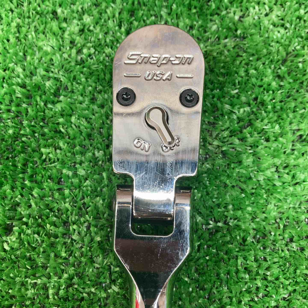 ▲スナップオン(Snap-on)3/8ラチェット※オレンジグリップ※FHF100 現行ロゴ【川越店】