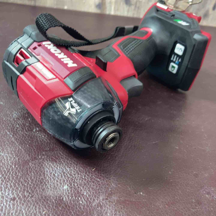 【中古品】 ハイコーキ(HIKOKI ※旧:日立工機) コードレスインパクトドライバ スコーピオンレッド WH36DD(2XHRSZ) 【東大和店】