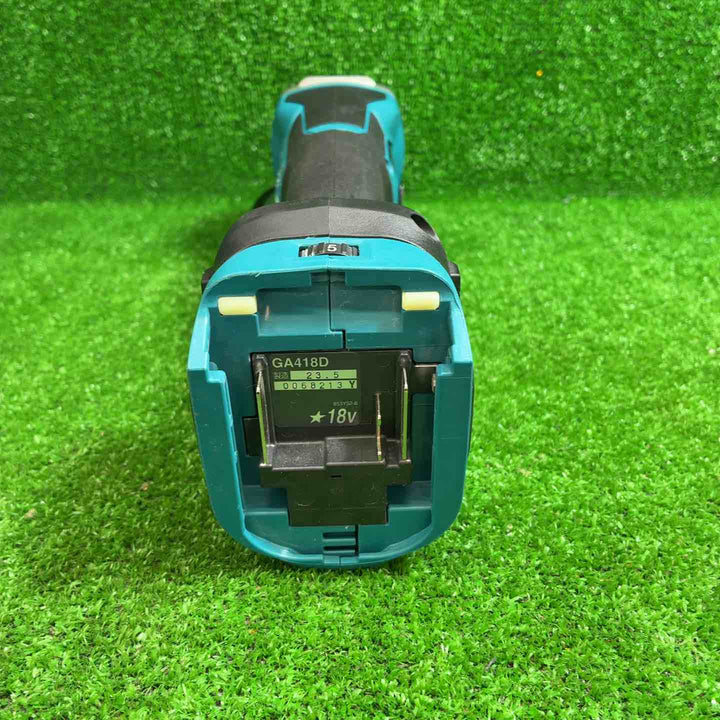 マキタ(makita) 100mmコードレスディスクグラインダ GA418DZ【藤沢店】