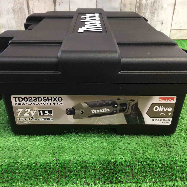 ★マキタ(makita) 7.2V コードレスペンインパクトドライバ TD023DSHXO【町田店】