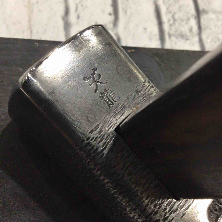 天龍 四角玄翁 120匁 黒檀柄 シロタ入り 【川口店】