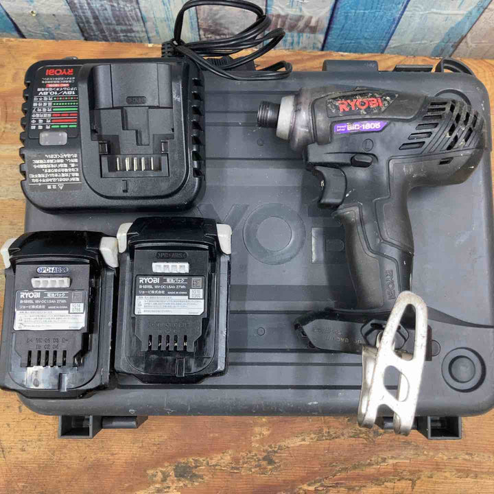◇リョービ(RYOBI) コードレスインパクトドライバ BID-1805【柏店】