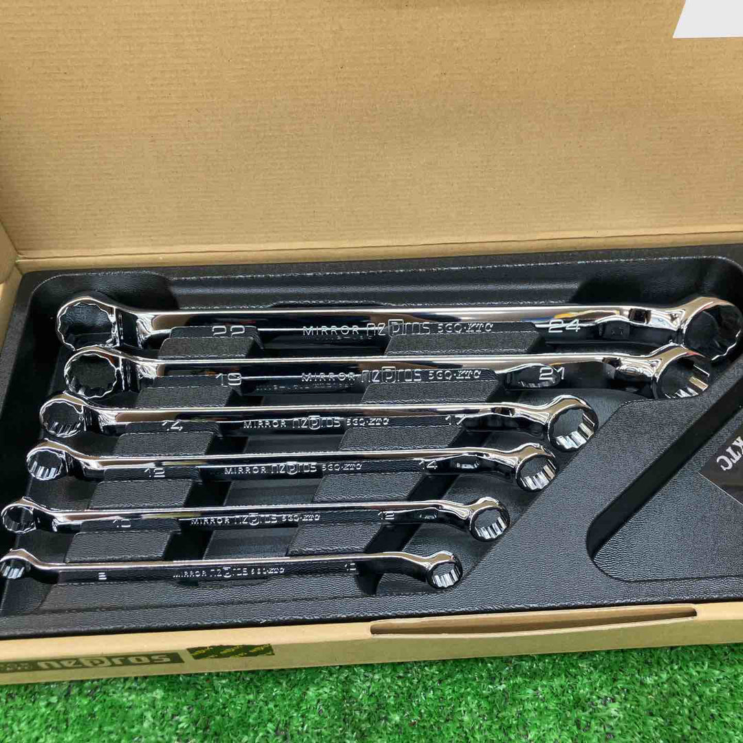 ◇京都機械工具(KTC) ネプロス(nepros) 45°メガネレンチセット NTM506 45°×6°めがねレンチセット 6本組【川越店】