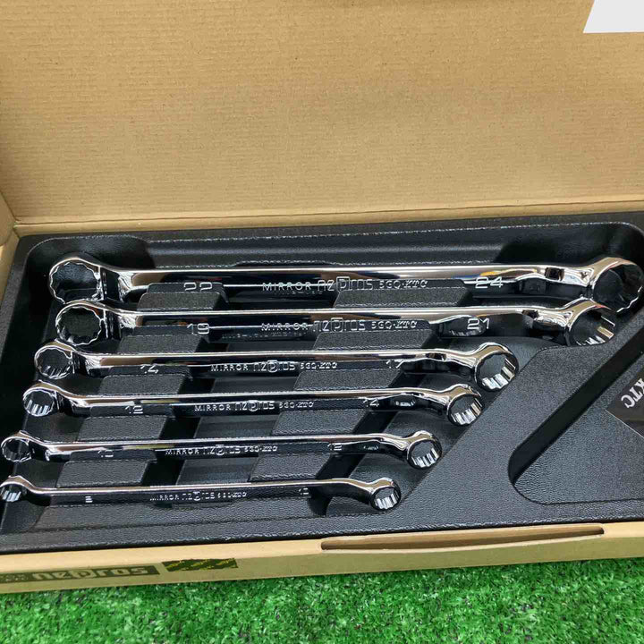 ◇京都機械工具(KTC) ネプロス(nepros) 45°メガネレンチセット NTM506 45°×6°めがねレンチセット 6本組【川越店】