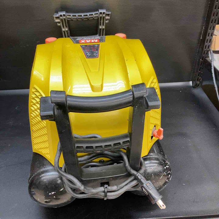 【中古品】MAX 建築用 高圧 4口 エアコンプレッサー AK-HH1270E2 限定色 リーフイエロー 動作確認済み【川越店】