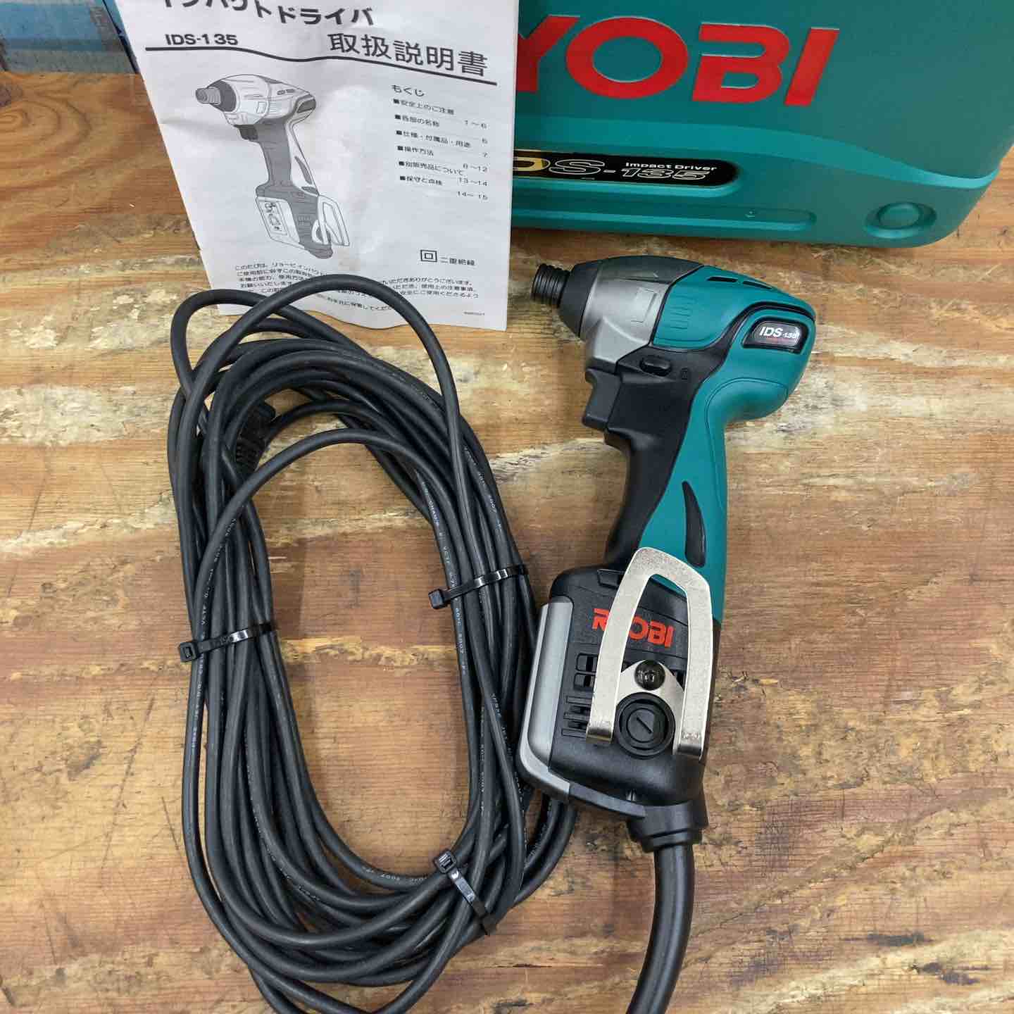 新品　未使用　リョービ　RYOBI IDS135 インパクトドライバ BID-1225 12V充電式インパクトドライバー 1セット RYOBI