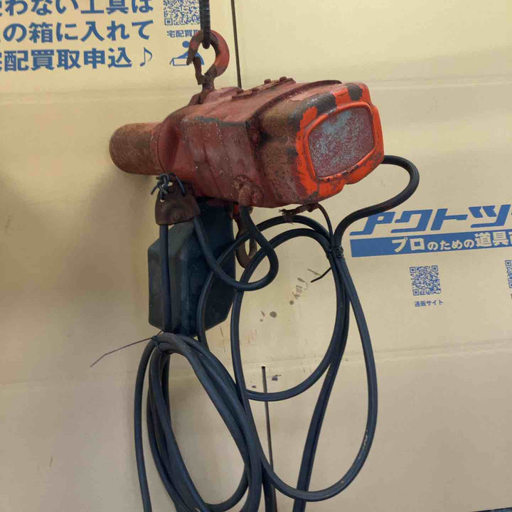 象印 懸垂式小型電気チェーンブロック αSB-016 (160kg 揚程3m 二速型)【草加店】