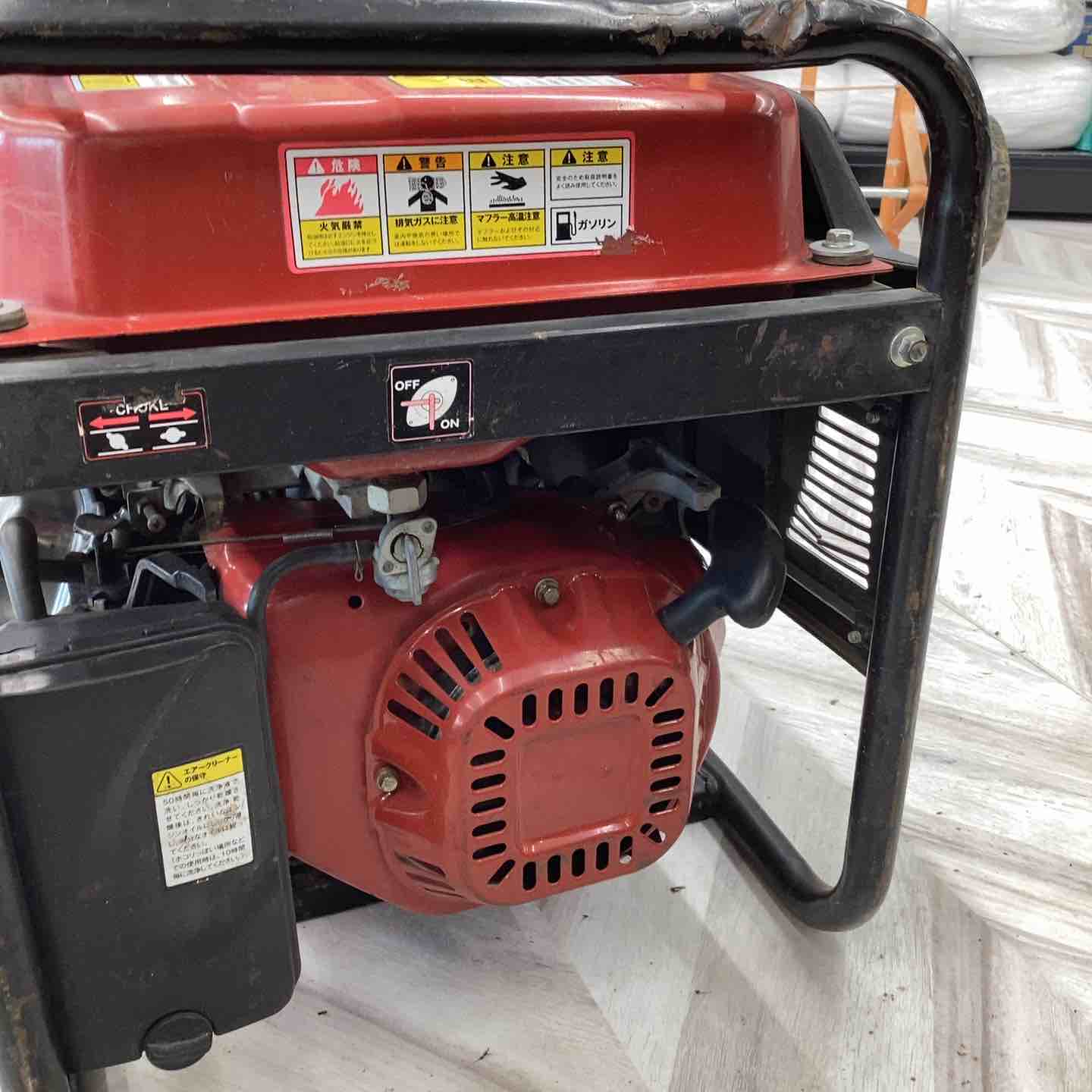 店頭受取り限定】◇ワキタ(MEIHO) エンジン式発電機 50Hz HPG2500-5